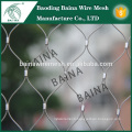 hand woven stainless steel flexible rope fence/bird netting wire mesh made in china